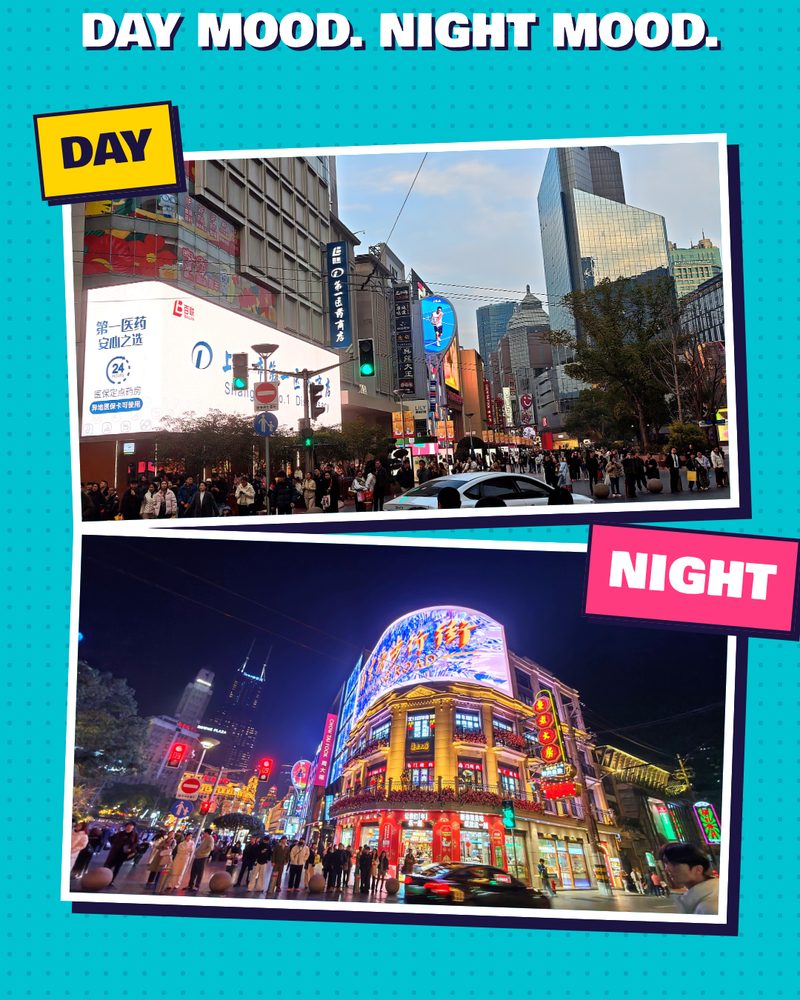 Nanjing Road at night