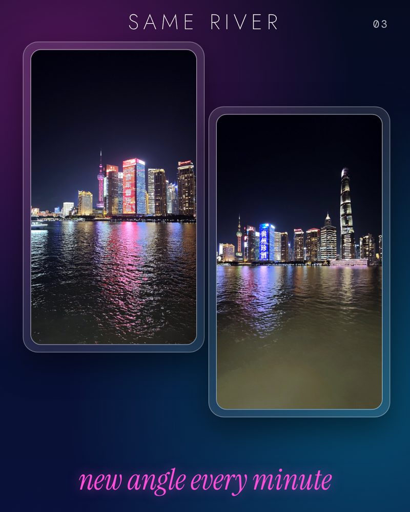 Bund buildings from the cruise