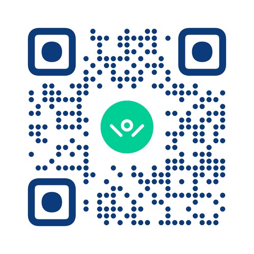 QR code that opens Welcome Pickups through the Scratch and Roam link